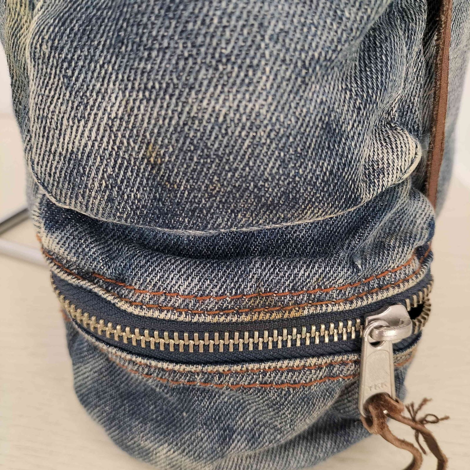 タフジーンズスミス TOUGH Jeansmith Y2K レザー デニム