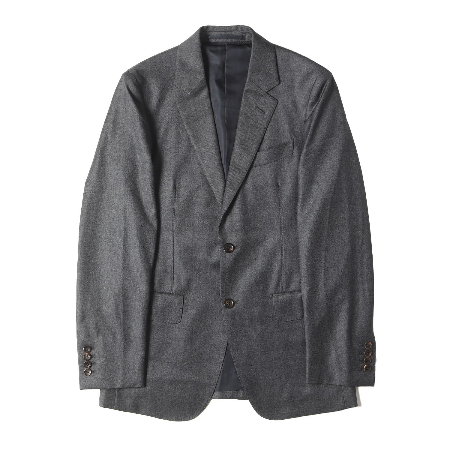 WACKO MARIA × Ermenegildo Zegna ジャケット Ermenegildo Zegna / SINGLE BREASTED JACKET (TYPE-3)【BEIGE