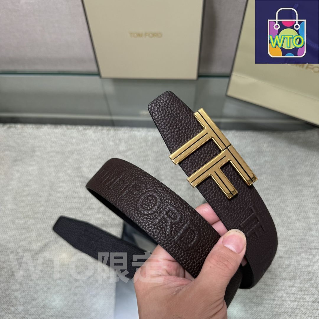 今日特価】Tom Ford ダブルフェイス レザーベルト-1 - メルカリ