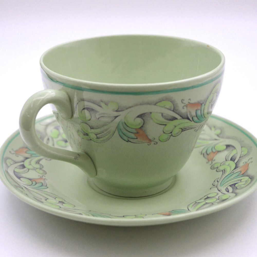 ヴィンテージ ティーカップ&ソーサー Spode スポード イギリス トリオ