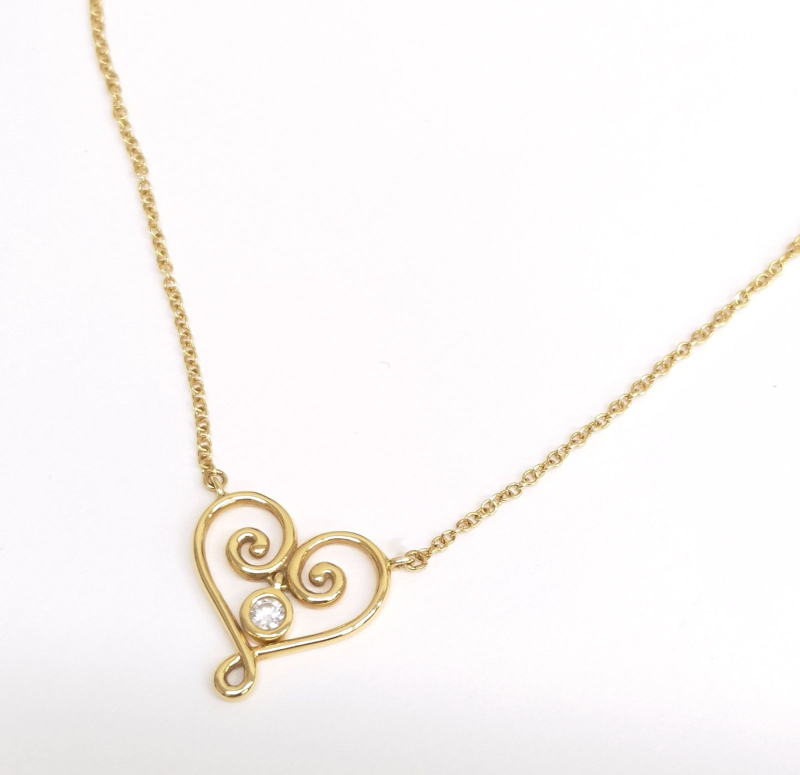 ティファニー パロマ ヴェネチア ハート ネックレス TIFFANY&Co. Heart