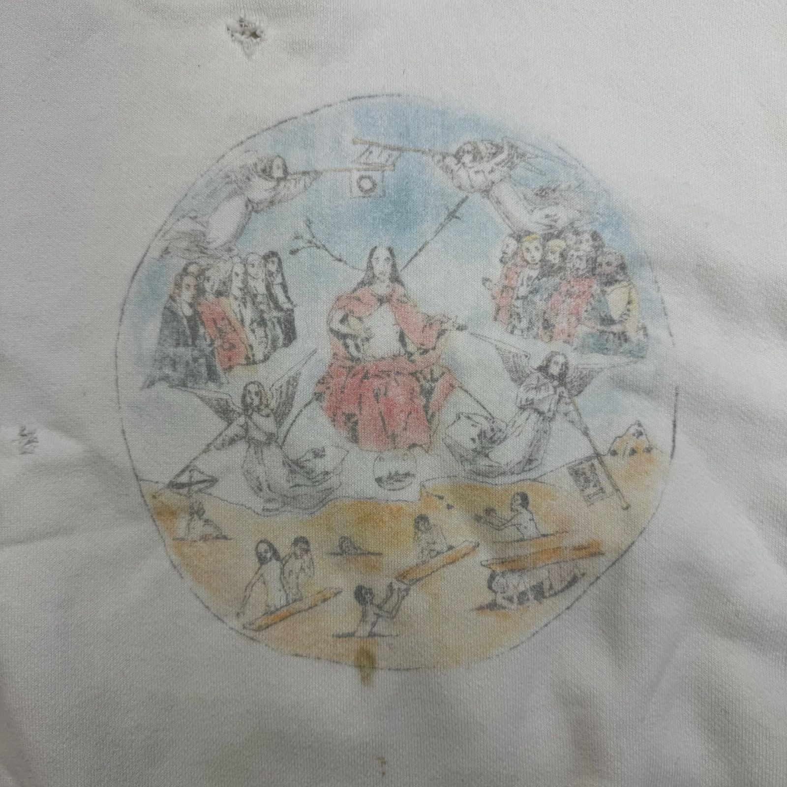 SAINT MICHAEL SM-S21-0000-013 / CREW SWEAT SHIRT グラフィック 