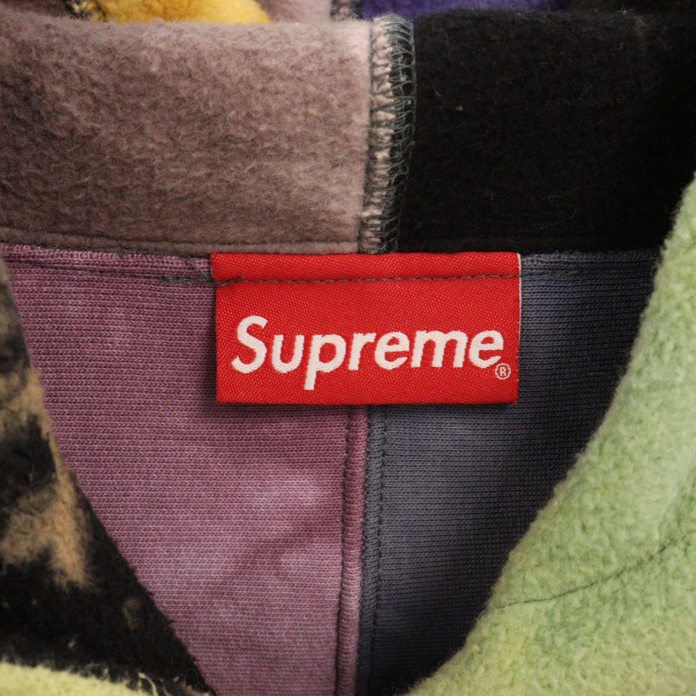 SUPREME (シュプリーム) 19SS Patchwork Tie Dye Hooded