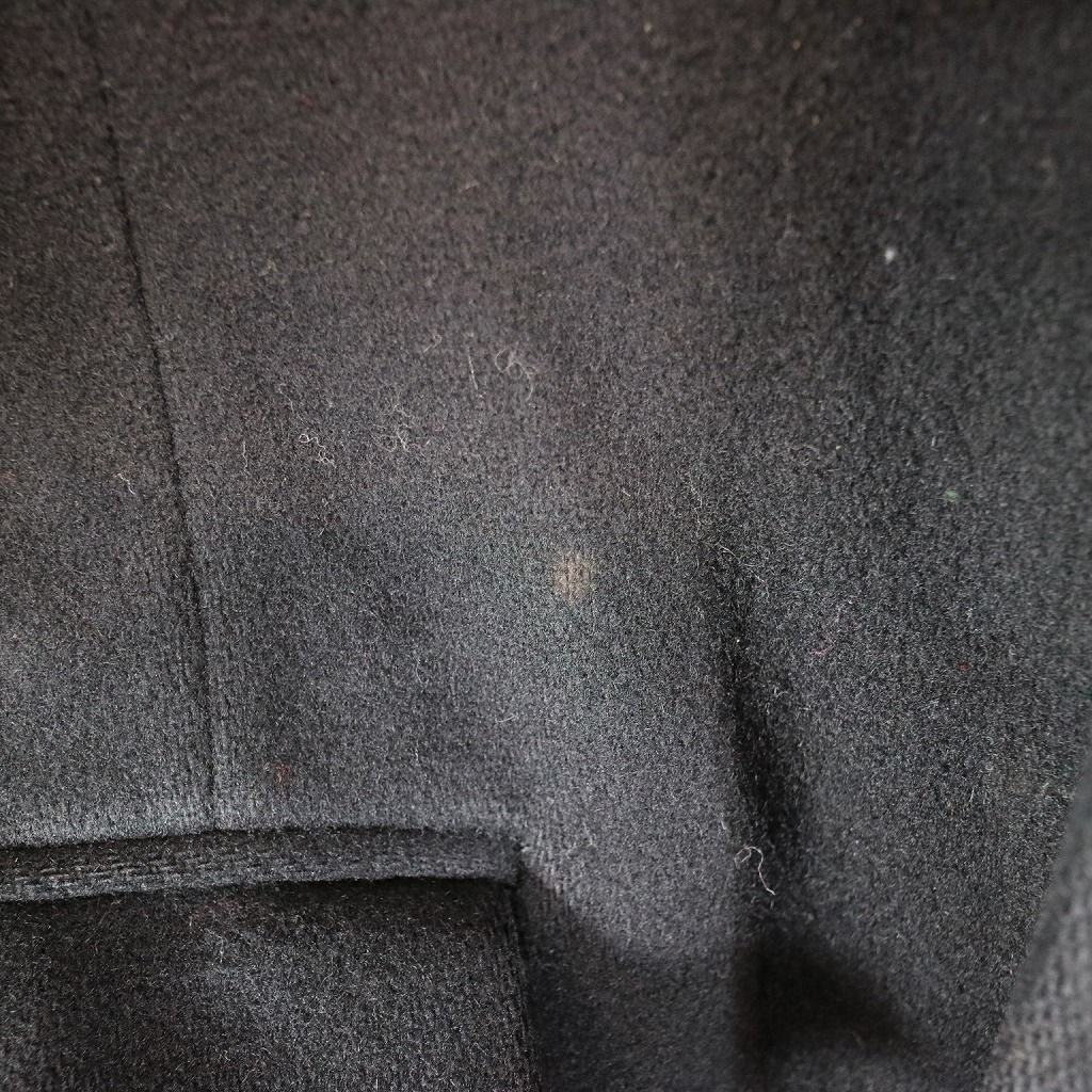 USA製 Christian Dior クリスチャン ディオール チェスターコート 防寒  フォーマル ブラック (メンズ Mサイズ相当)   N7031