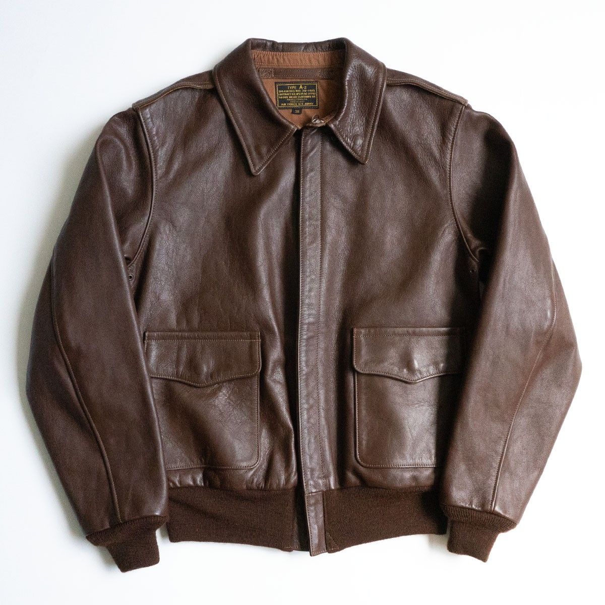 実名復刻/ROUGHWEAR】 The REAL McCOY【A-2 フライトジャケット