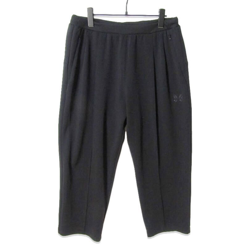 NEEDLES ニードルス 2タック イージーパンツ KP229 22SS Tucked W.U. Pant PE|PU Jersey ジャージ ブラック 黒 M27110145