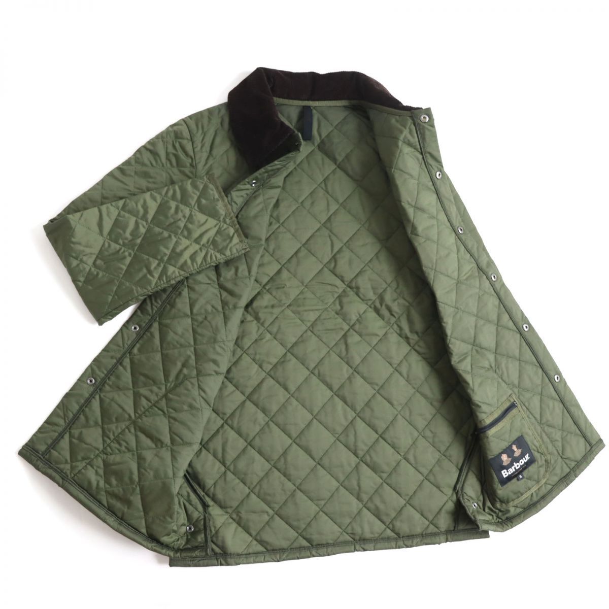 極美品◇Barbour バブアー MQU0001 BARBOUR LIDDESDALE QUILT 襟 ...