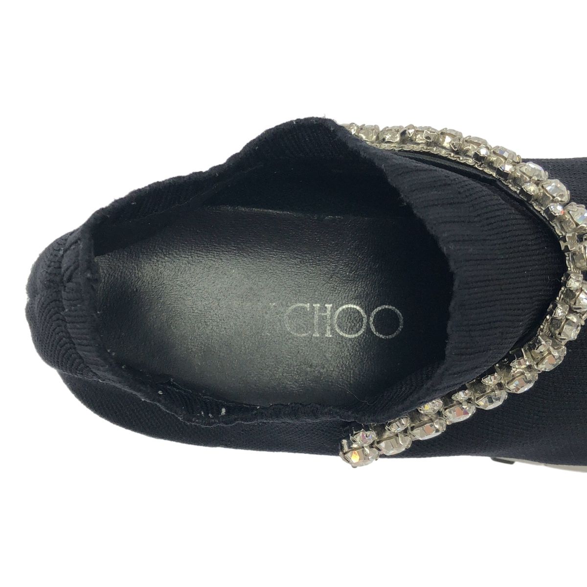 JIMMY CHOO ジミー チュウ VERONA CWK KSC クリスタル装飾ニット