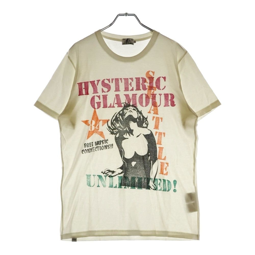 HYSTERIC GLAMOUR (ヒステリックグラマー) ヒスガールプリント 半袖T