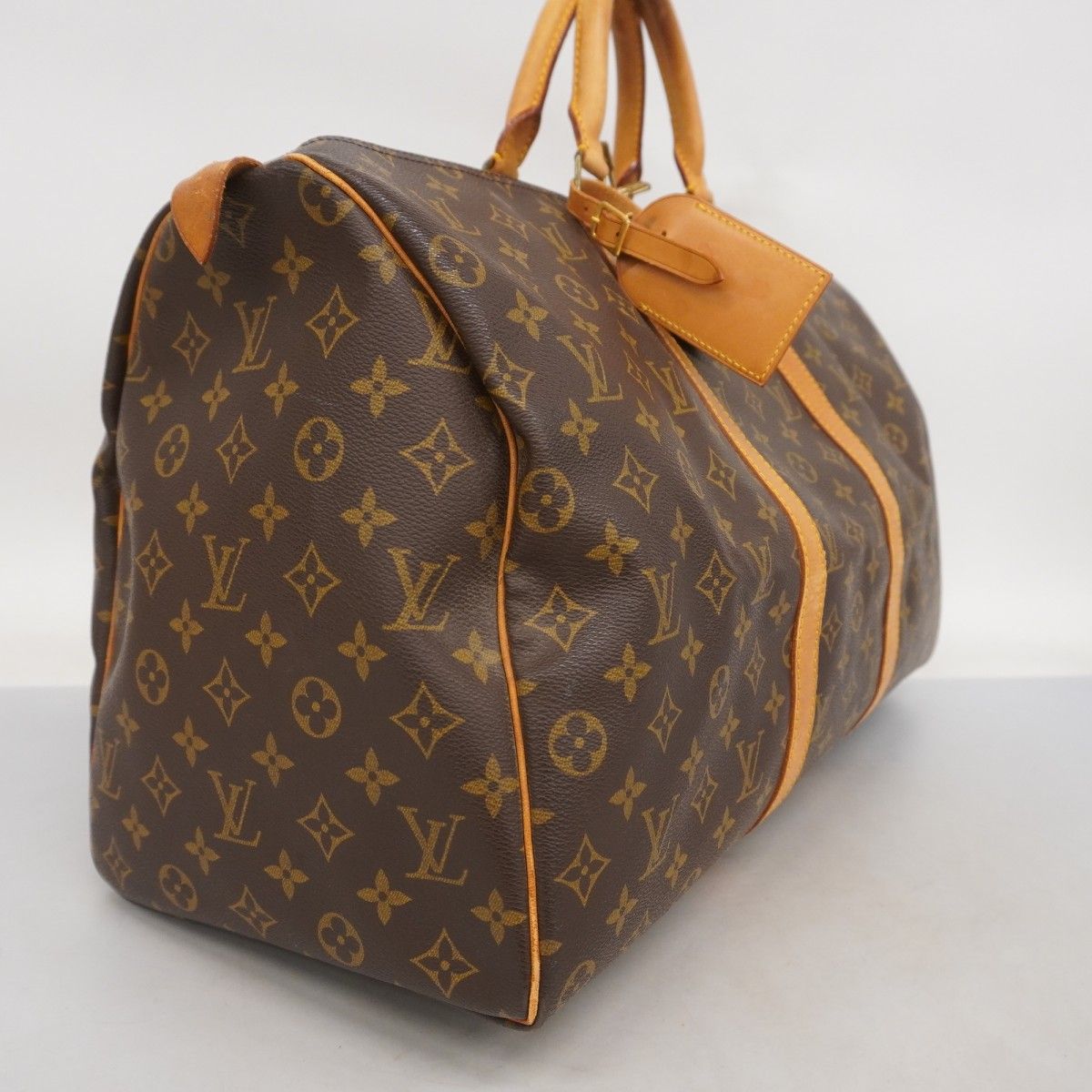 5mc3044 ルイヴィトン ボストンバッグ モノグラム キーポル50 M41426 ブラウン メンズ レディース ユニセックス