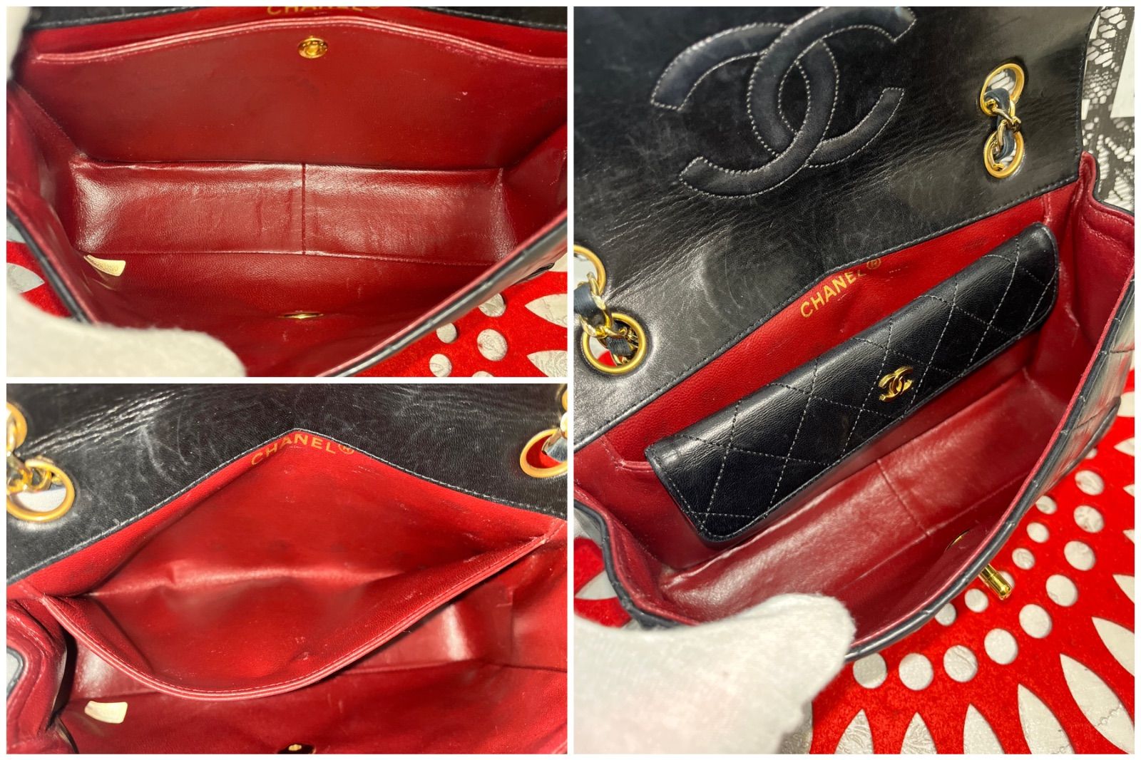 極上美品 CHANEL シャネル マトラッセ シングルフラップ