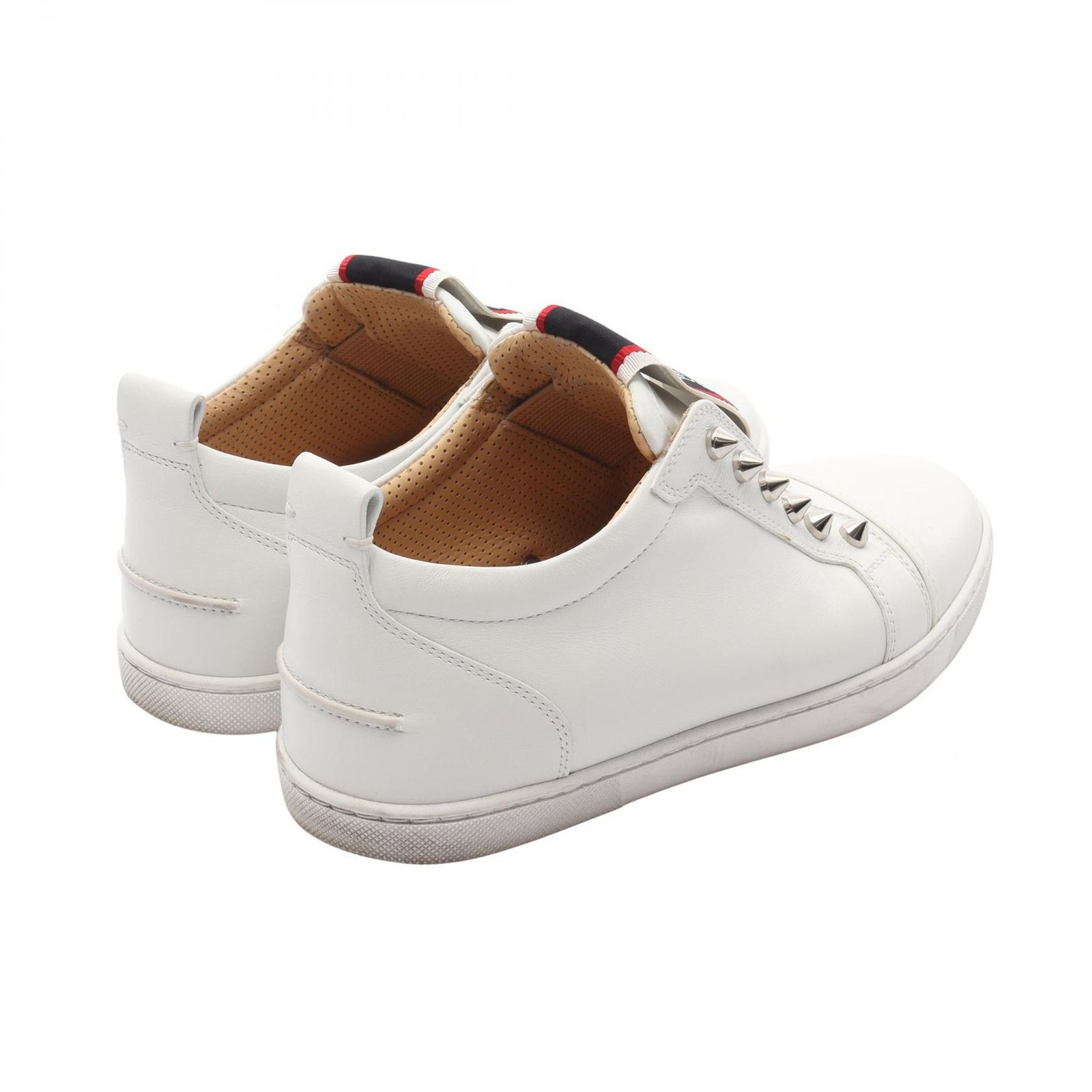 クリスチャンルブタン Christian Louboutin スリッポン ホワイト