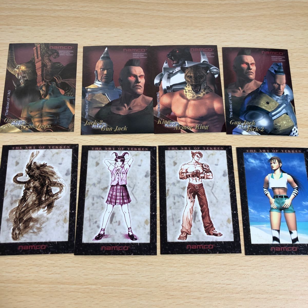 aca19 カード ナムコ 鉄拳 まとめ アートオブ鉄拳 ガンジャック キング