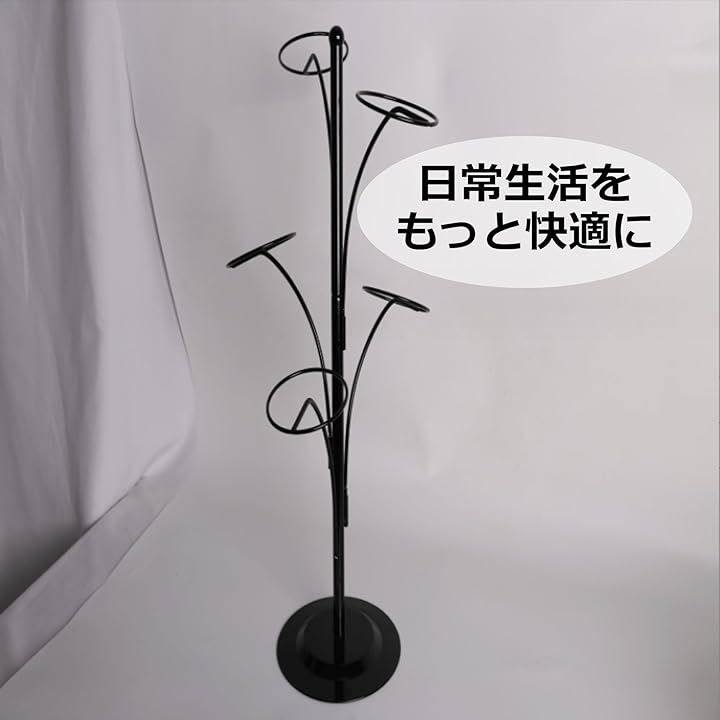 Asdays 帽子掛け フック スタンド 帽子スタンド コート ハンガー