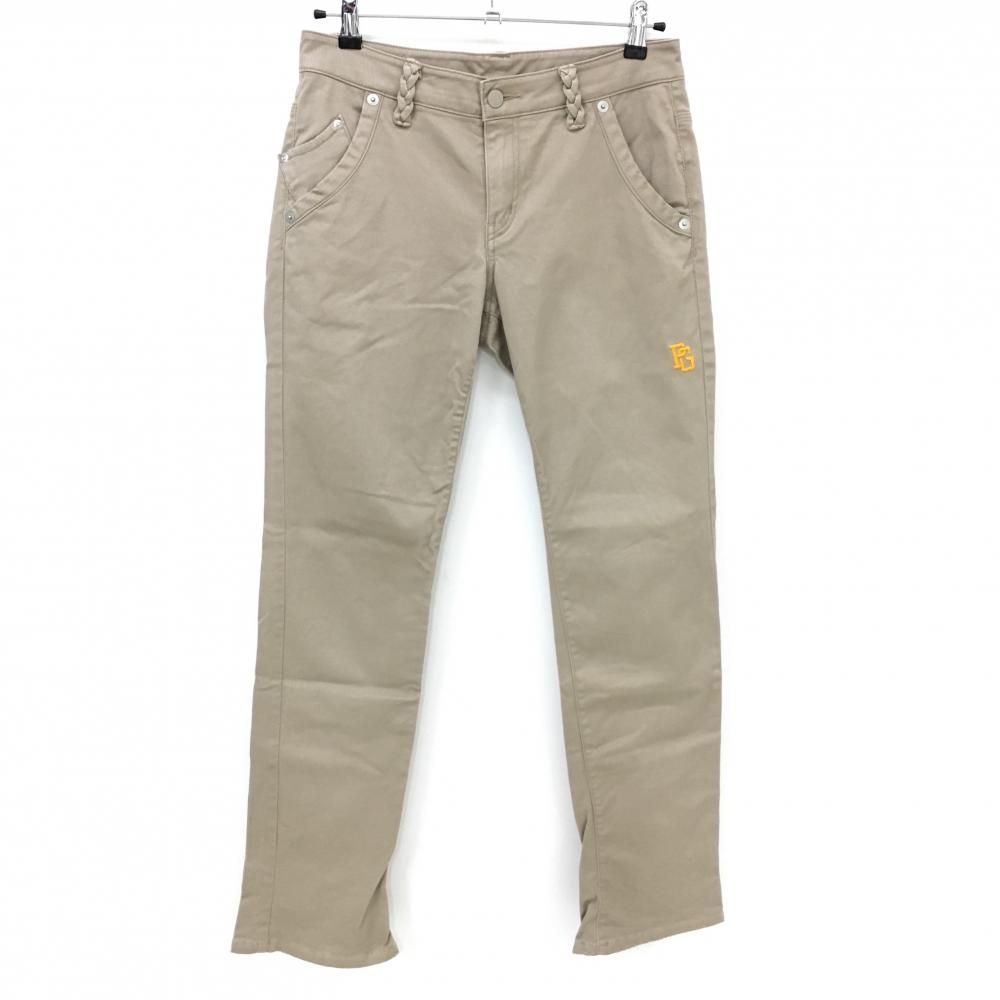 パーリーゲイツ パンツ ベージュ ストレッチ レディース 2(L) ゴルフ