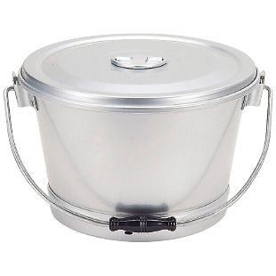 アルミ 一重食缶クリップ無し ASN-10 10L