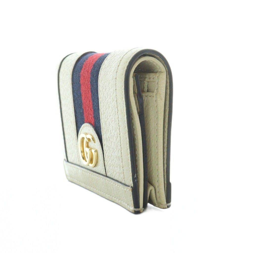 グッチ GUCCI 財布 二つ折り 小銭入れ コンパクトウォレット オフィ