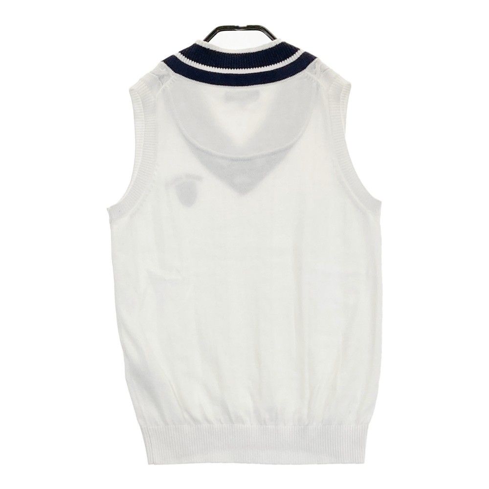 サイズ：M CALLAWAY キャロウェイ ニットベスト ホワイト系