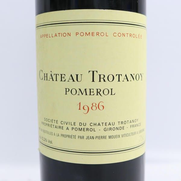 CHATEAU TROTANOY（シャトートロタノワ）1986 12.2％ 750ml