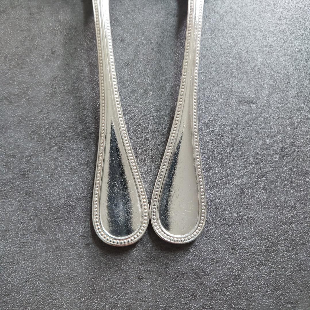 希少 クリストフル パール デザートスプーン 2点 - メルカリ