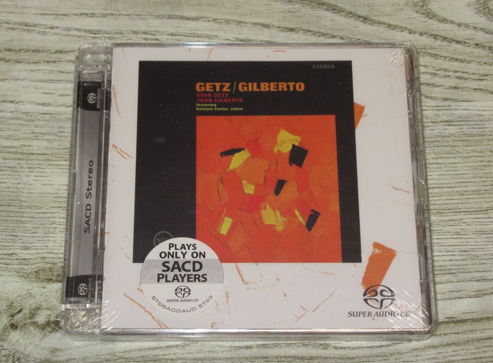 CD GETZ / GILBERTO 未開封 SACD専用（シングルレイヤー） 314 589 595