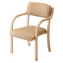 【新品・3営業日で発送】HOME STYLING スタッキングチェアー カーム ビニールレザー ブラウン(SCC-BR-NA)