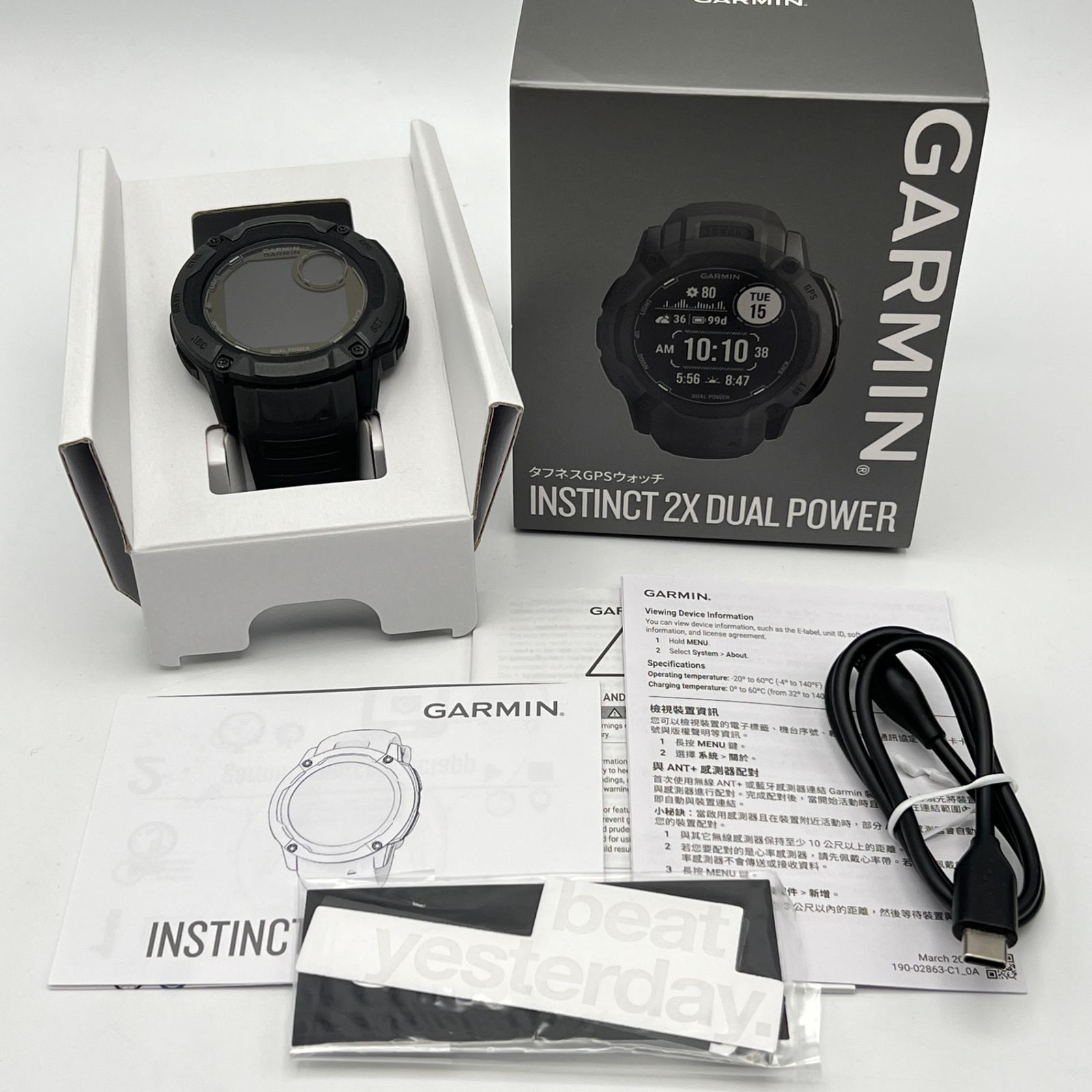 2X Instinct Dual Power GARMIN Garmin ガーミン Solar Tactical 