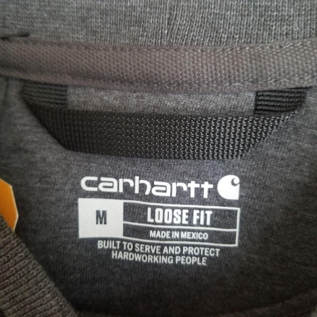 新品未使用 Carhartt カーハート ポケット付き スエットシャツ