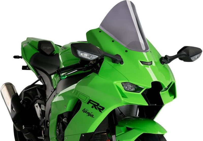 に ページ Puig / プーチ Rレーサースクリーン KAWASAKI ZX-10RR 2021 ダーク