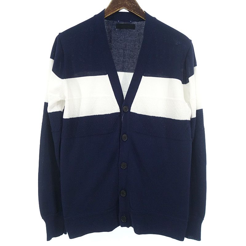 ジュンハシモト/JUN HASHIMOTO K03 STRIPE CARDIGAN ストライプ ニット 