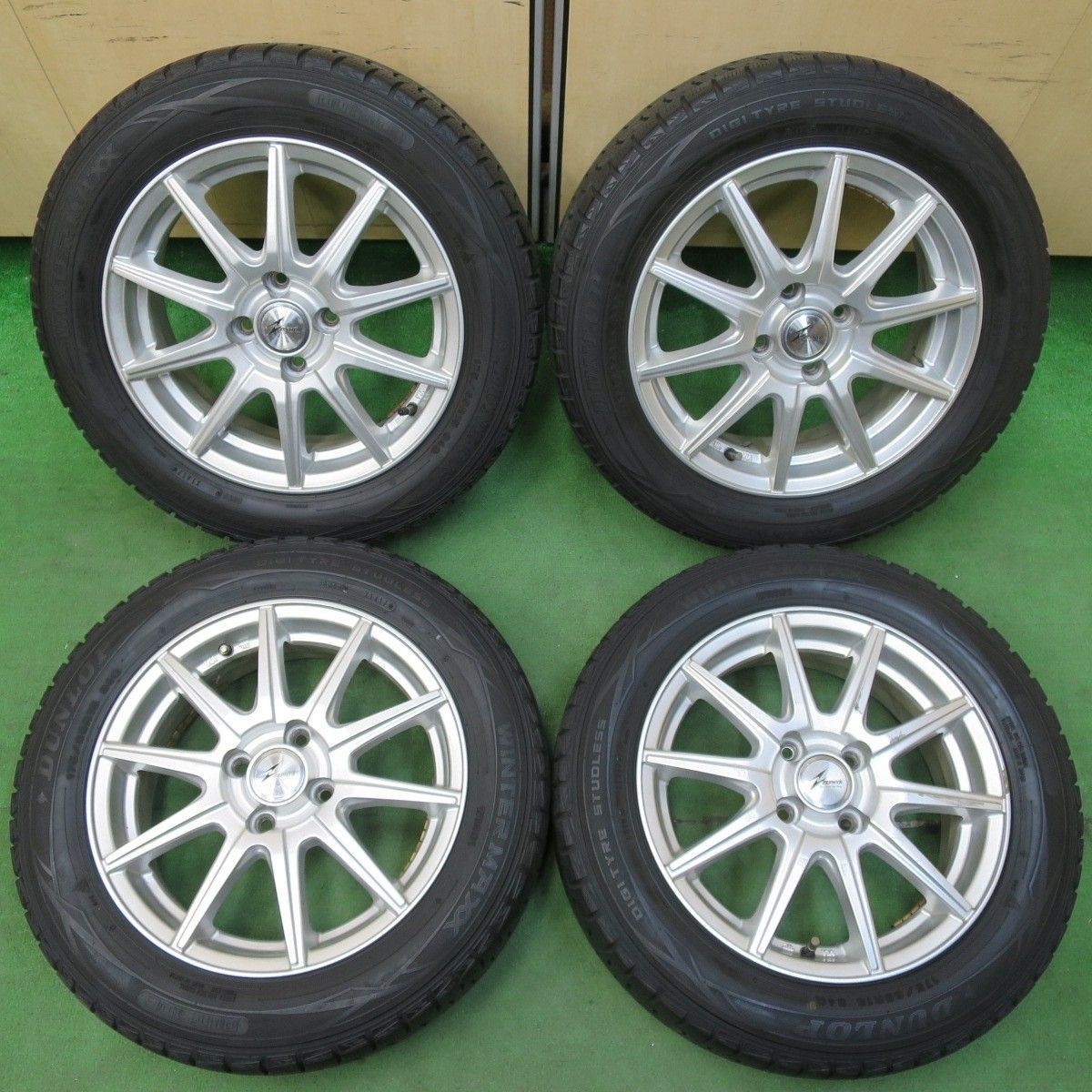 ナット込5Hフリードに!ヴァーレン+ブリヂストン23年製185/65R15 ナット込5Hフリードに!ヴァーレン+ブリヂストン23年製185/65R15