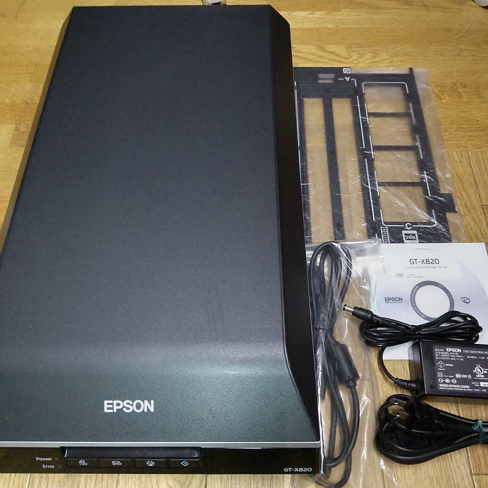EPSON GT-X820 フィルムスキャナー フィルムホルダー付属 動作良好