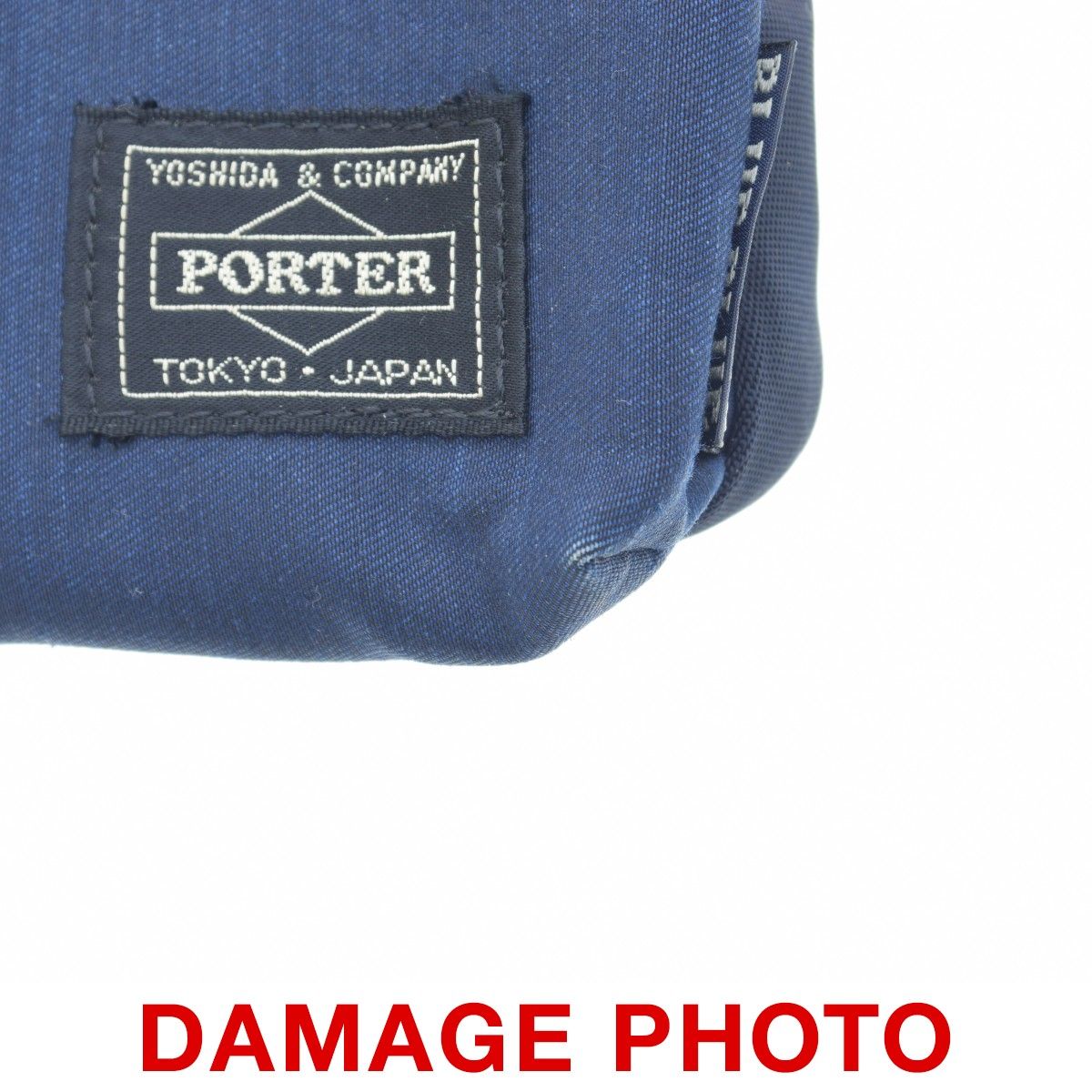BLUEBLUE×PORTER限定コラボ インディゴ ショルダーバッグ 希少PORTER