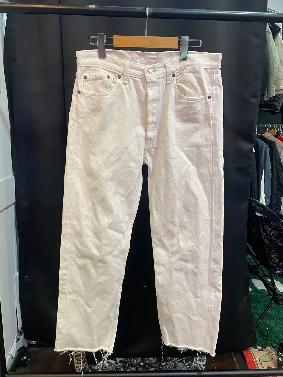 LEVI S リーバイス 初版 白 デニムワイドパンツ