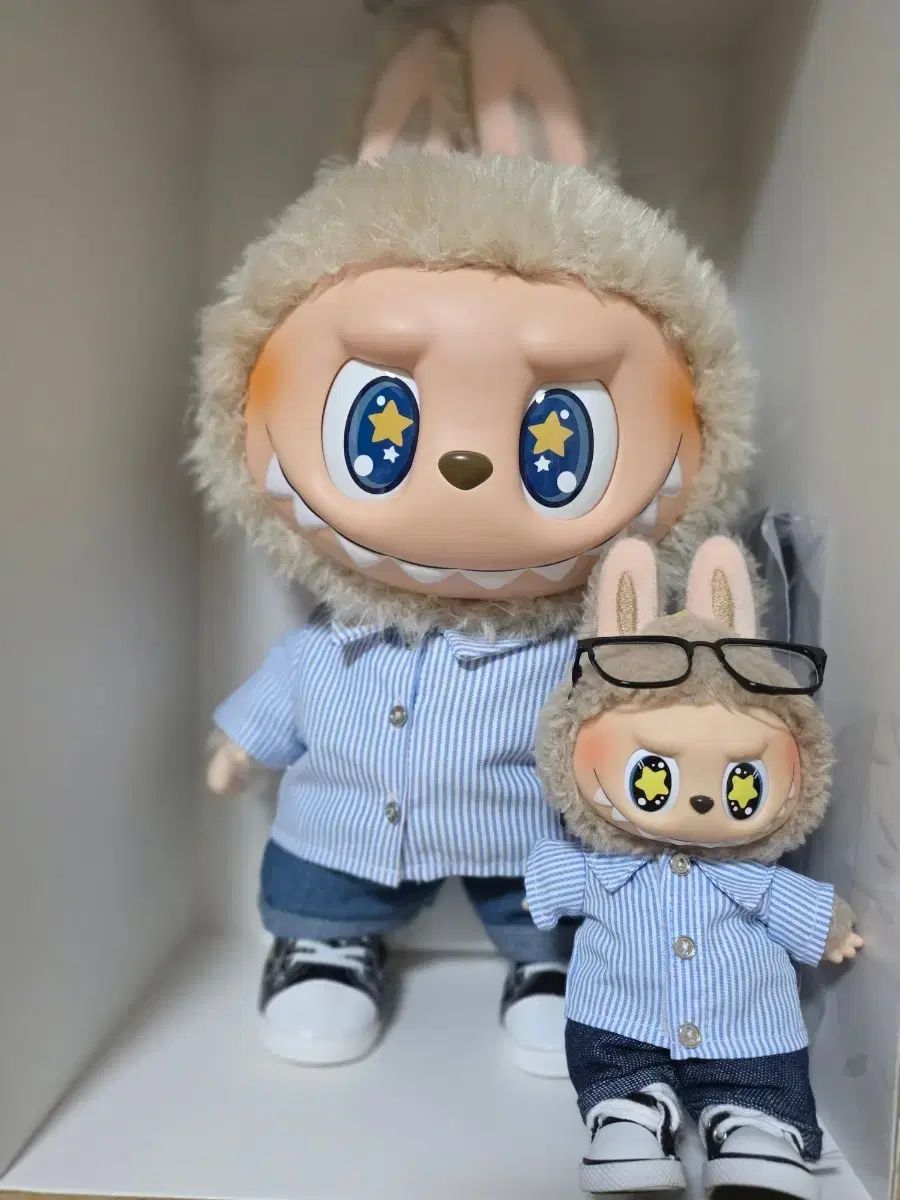 特大サイズ✨58cm Labubu 陰晴天使 雲属 人形 ラブブ ジモモ最安出品 POP MART】LABUBU Zimomo Angel In Clouds Vinyl Face Doll (POP MART