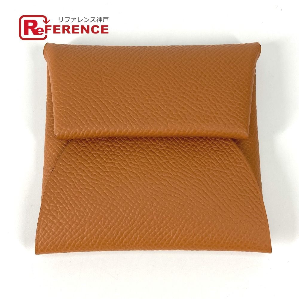 HERMES エルメス コインケース バスティア エプソン ゴールド - メルカリ