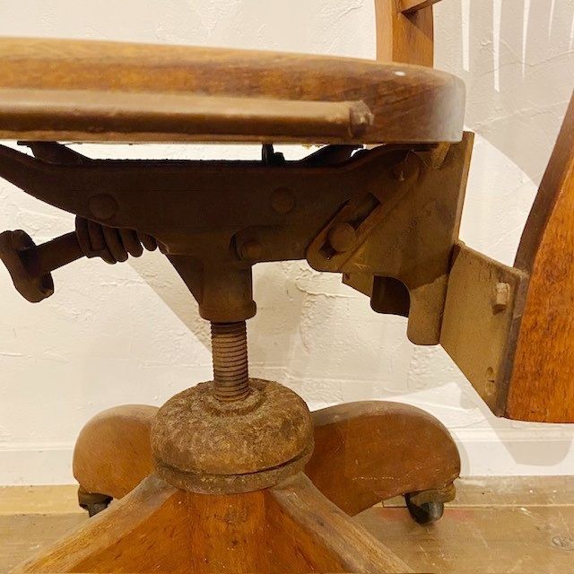 稀少/アンティーク/イギリス製/ナーシングチェア/ダイニングチェア/キャスター付 稀少/アンティーク/イギリス製/ナーシングチェア/ダイニング