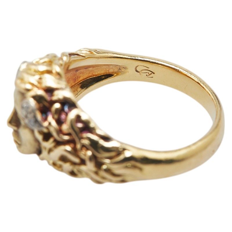 カレライカレラ メデューサ K18YG イエローゴールド レディース  