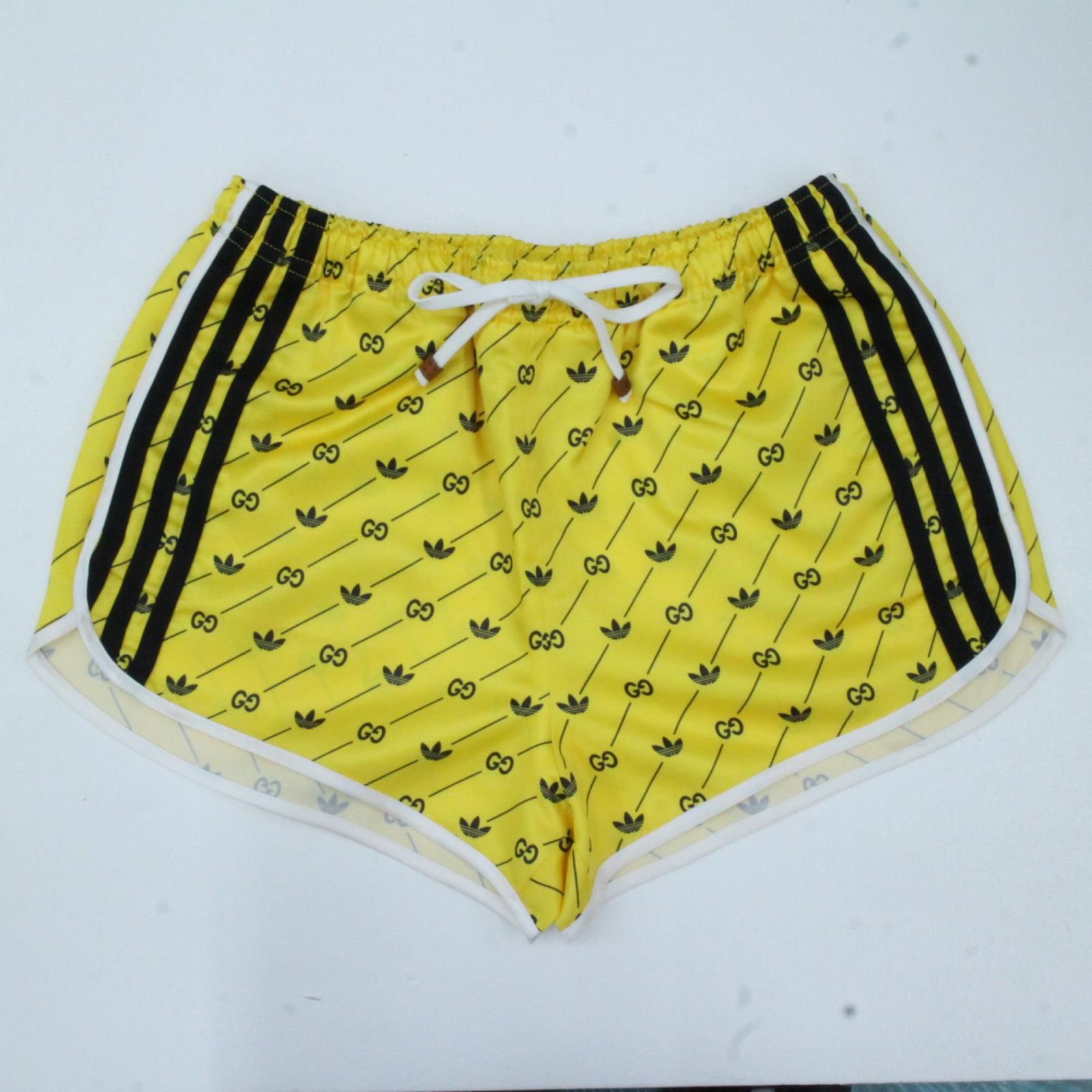 物流センター GUCCI | グッチ ショートパンツ adidasコラボ 693439XJEGV イエロー サイズ S 108