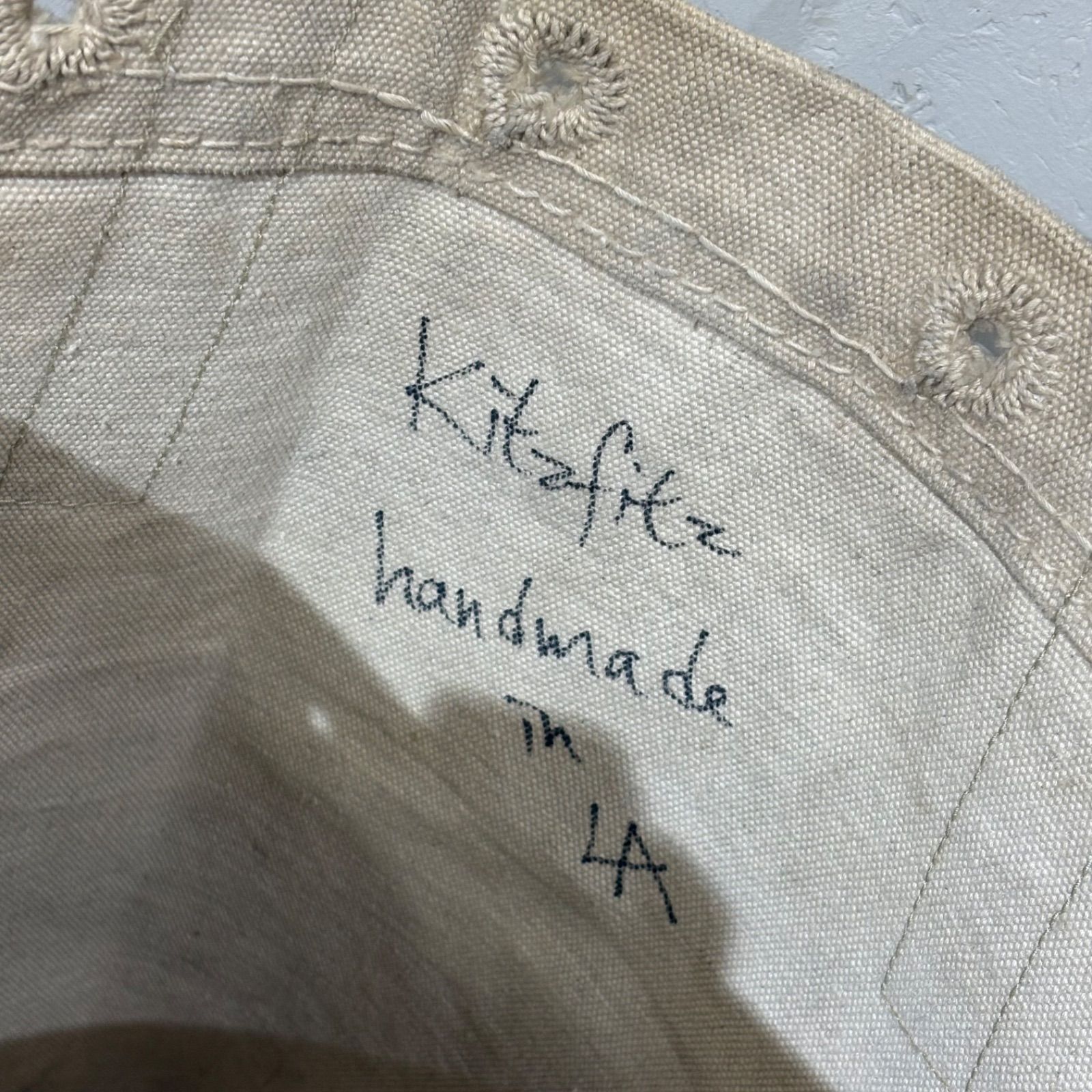 Kitzfitz handmade in LA】Around 30～40s Tote Bag 