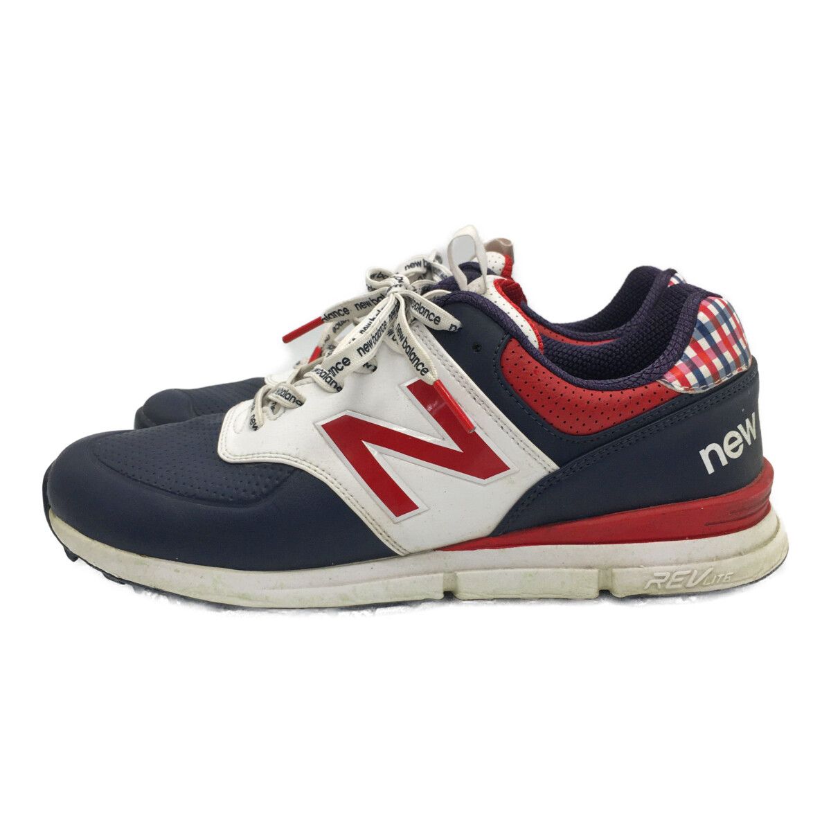 New Balance 996 ゴルフシューズ ホワイト/ネイビー/レッド New Balance ゴルフシューズ/ホワイト ネイビー レッド 【公式通販】