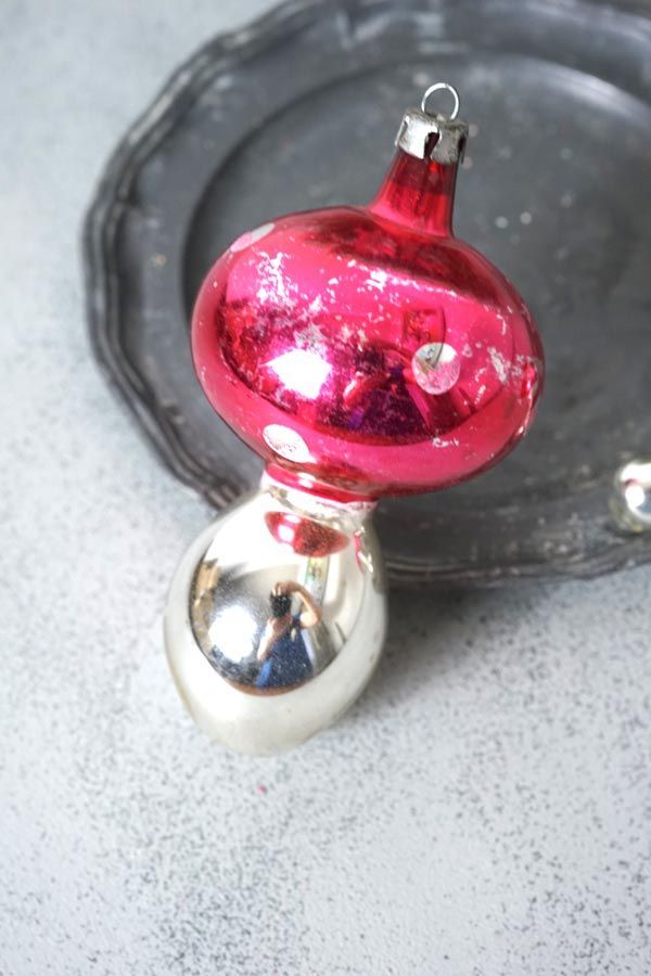 希少】ポーランド買付 アンティーク クリスマスオーナメント 吹き