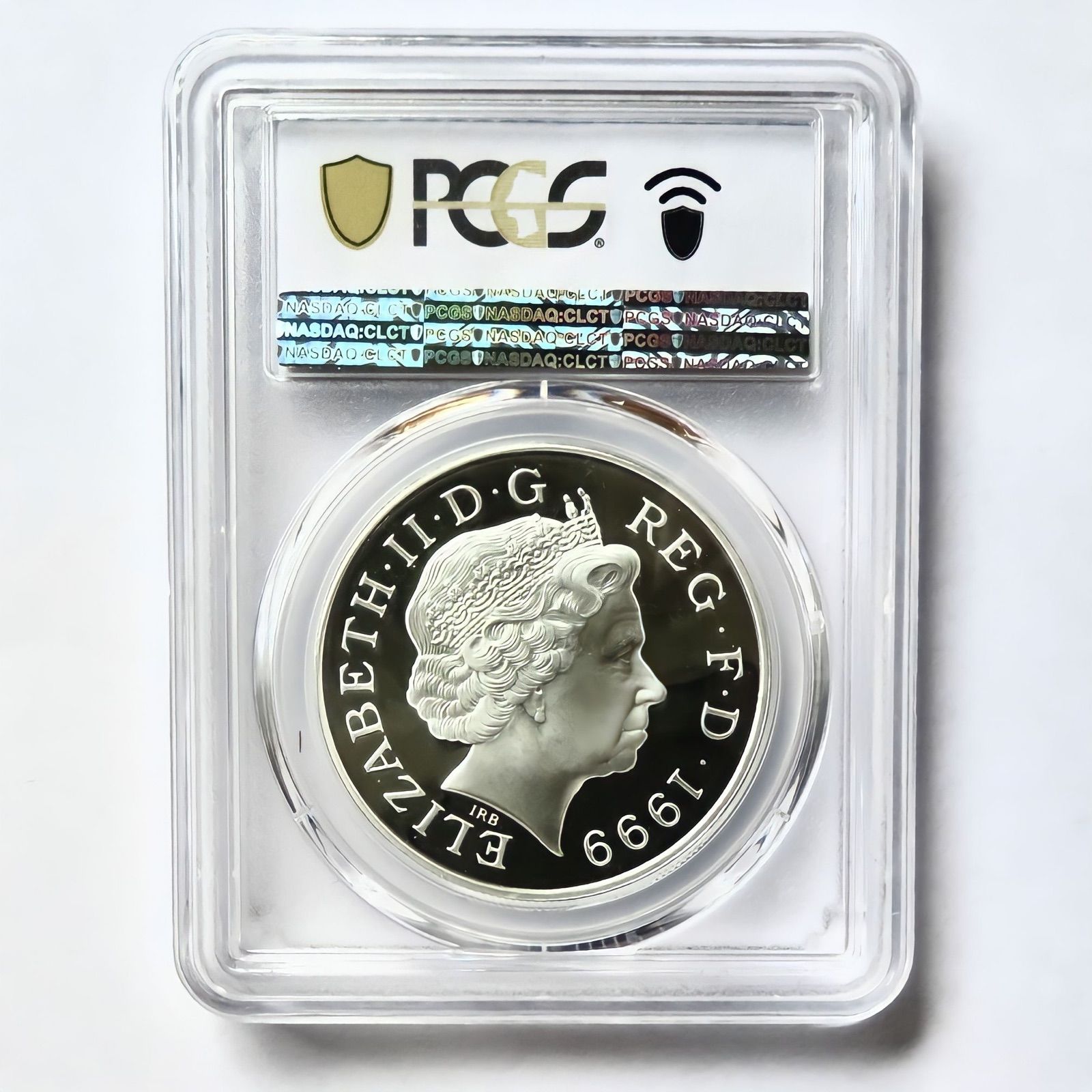 1999年 イギリス ダイアナ妃追悼 5ポンド プルーフ銀貨 (43)