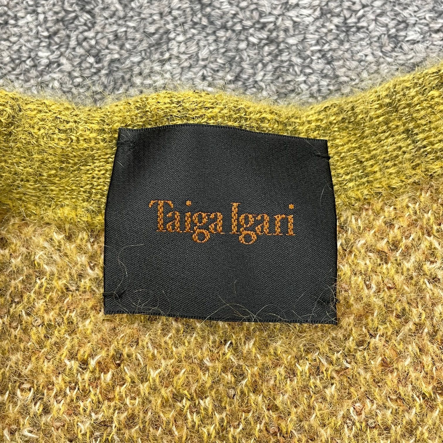 Taiga Igari 21AW Oriental Cardigan モヘア ニット カーディガン