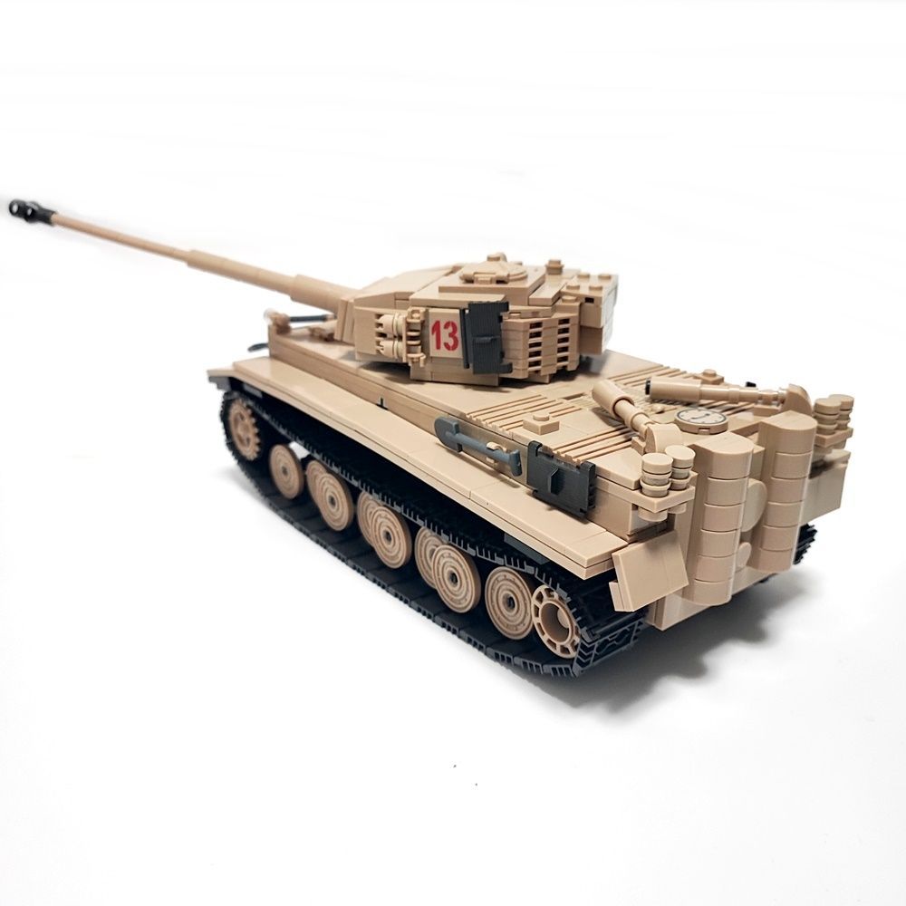 ESシリーズ ドイツ ティーガーⅠ LEGO互換 ブロック戦車 1018PCS