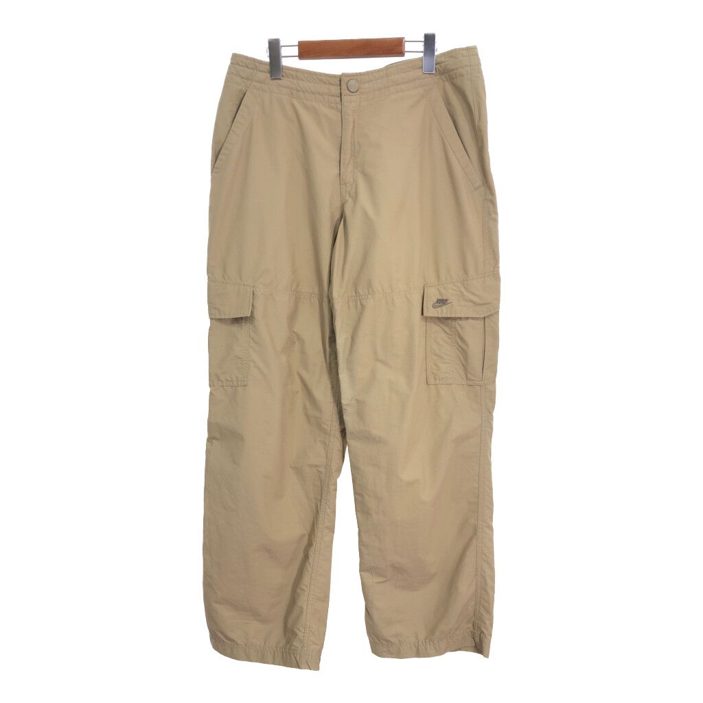 大人の上質  ベージュ パンツ カーゴ ナイキ NIKE (メンズ 古着 中古 L) パンツ