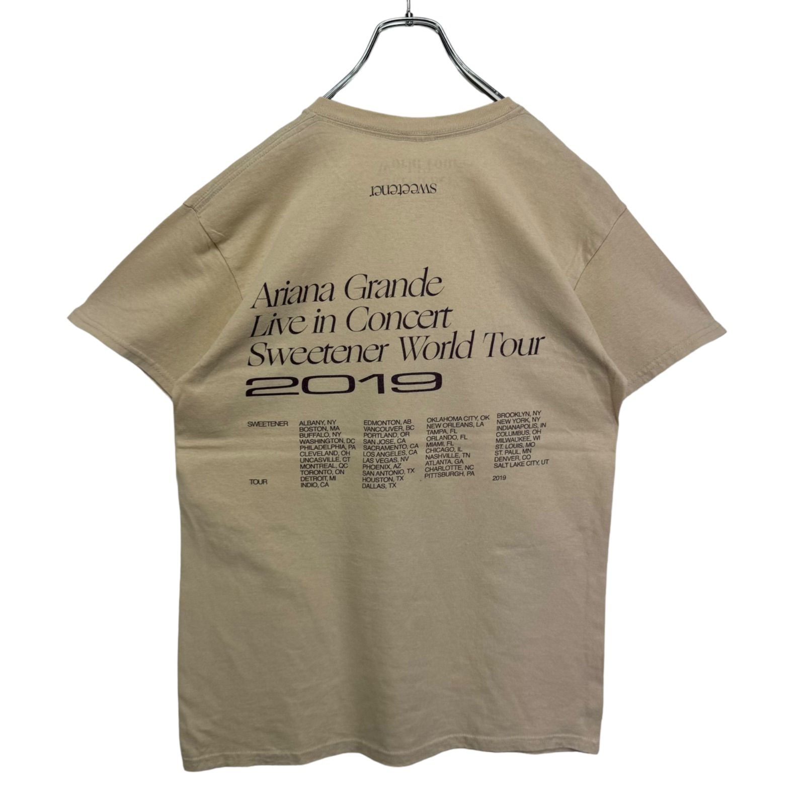 Ariana Grande アリアナグランデ Sweetener World Tour Tシャツ ポップ R&B バンT バンドT 音楽T ミュージックT 古着