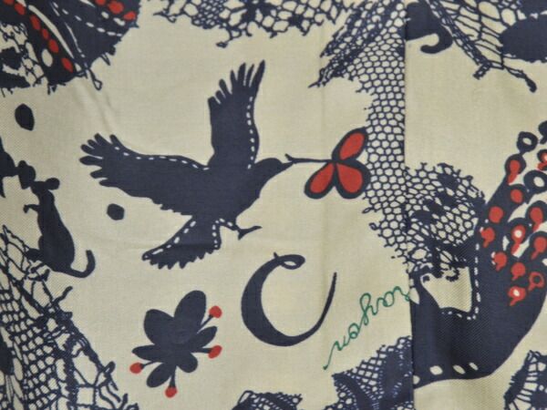 ロイスクレヨン Lois CRAYON ポンチョコート チェック柄 Mサイズ オフ