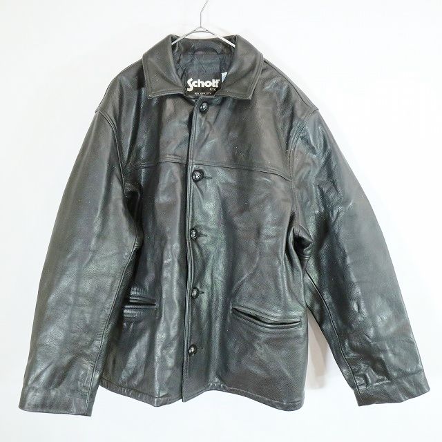 Schott ショット 中綿 レザー ライダースジャケット アメカジ バイク