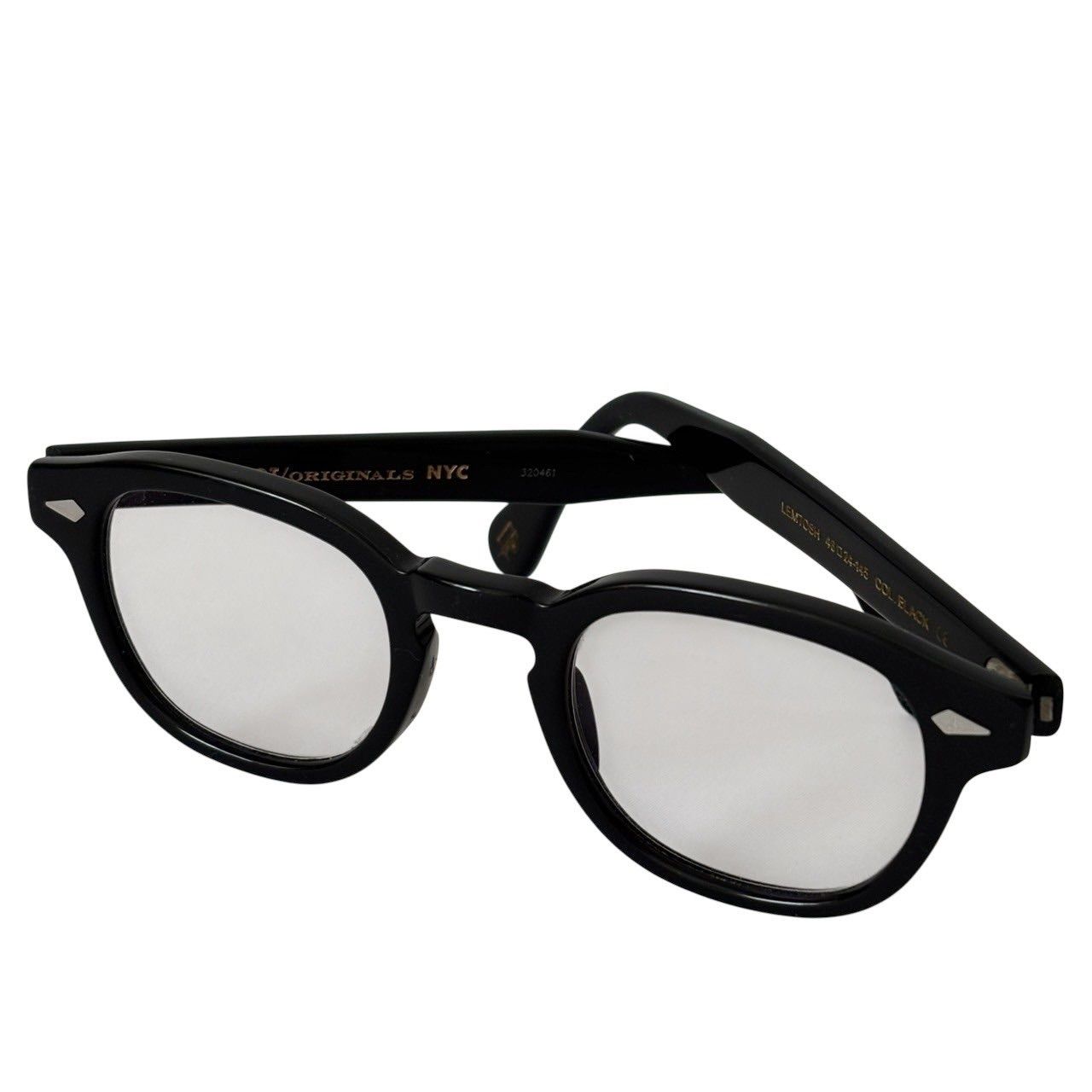 MOSCOT LEMTOSH モスコット レムトッシュ 眼鏡 黒 メガネ 46◻︎24-145